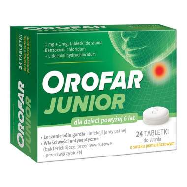 Orofar Junior 24 tabl. do...