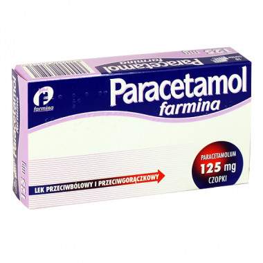 Paracetamol Farmina 125 mg...
