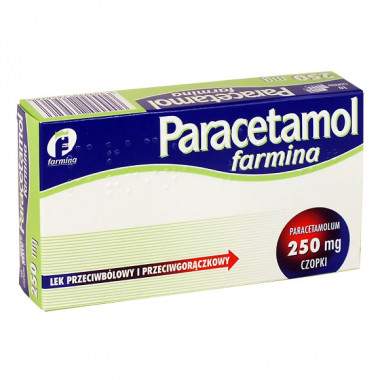 Paracetamol Farmina 250 mg...
