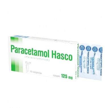 Paracetamol Hasco 125 mg 10...