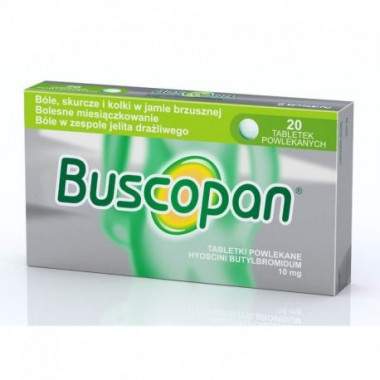 Buscopan 10 mg 20 tabl.