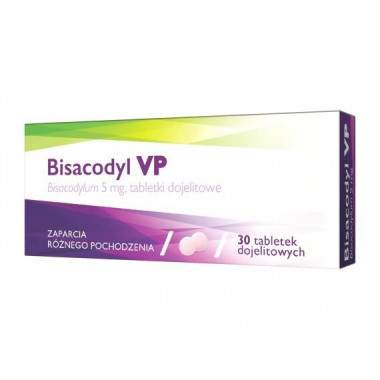 Bisacodyl VP 5 mg 30 tabl.