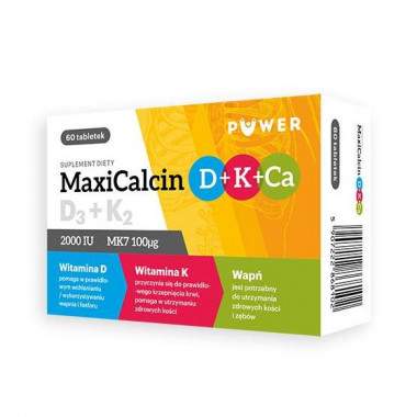 Maxicalcin Ca+D3+K2 60 tab.
