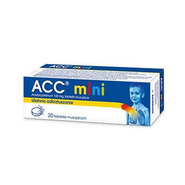 ACC Mini 100 mg 20 tab.mus.