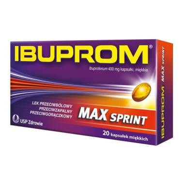 Ibuprom Max Sprint 400 mg...