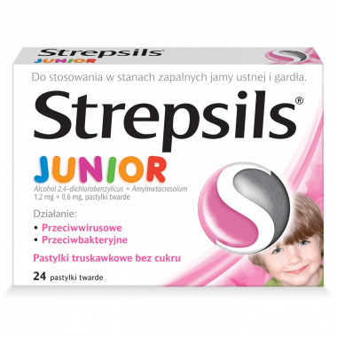 Strepsils Junior 24 past.
