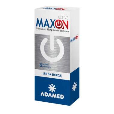 Maxon Active 25 mg 8 tabl.