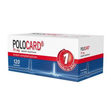 Polocard 75 mg 120 tabl.