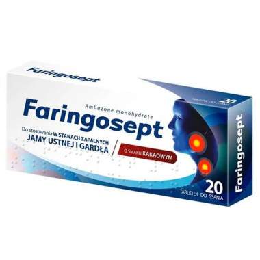 Faringosept 10 mg 20 tabl.