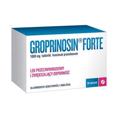 Groprinosin Forte 1 g 30 tabl.
