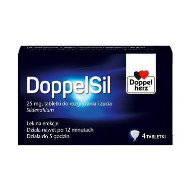 DoppelSil 25 mg 4 tabl. do żucia