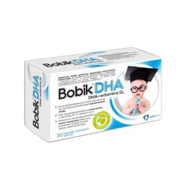 Bobik DHA + witamina D3 30...