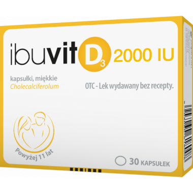 Ibuvit D3 2000 IU 30 kaps.