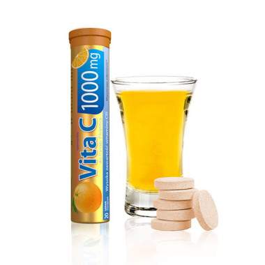 Vita C 1000 mg pomarańczowe 20 tab.mus. Activlab