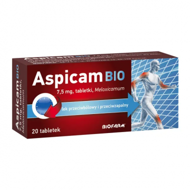 Aspicam Bio 7,5 mg 20 tab.