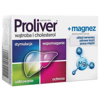 Proliver + magnez 30 tab.
