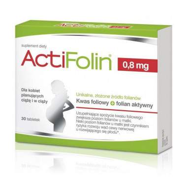 ActiFolin 0,8 mg 30 tab.