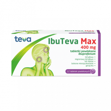 IbuTeva Max 400 mg 24 tab.