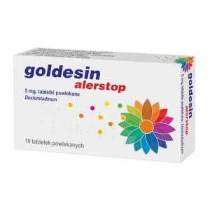 Goldesin alerstop 5 mg 10 tab.