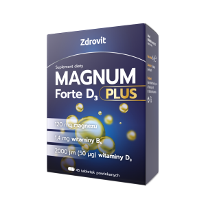 Zdrovit Magnum B6 + wit. D3...