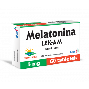 Melatonina Lek-Am 5 mg 60 tab.